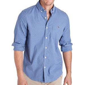 Vineyard Vines Slim Fit Tucker Gingham Shirt